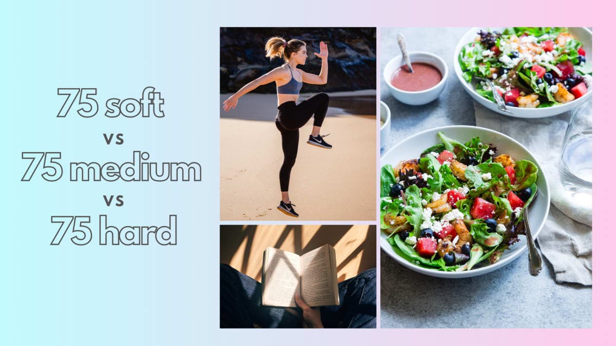 Ultimate Guide to the 75 Hard, Medium And Soft Challenge (With Free 75 Hard Challenge Printable Planner) Thumbnail